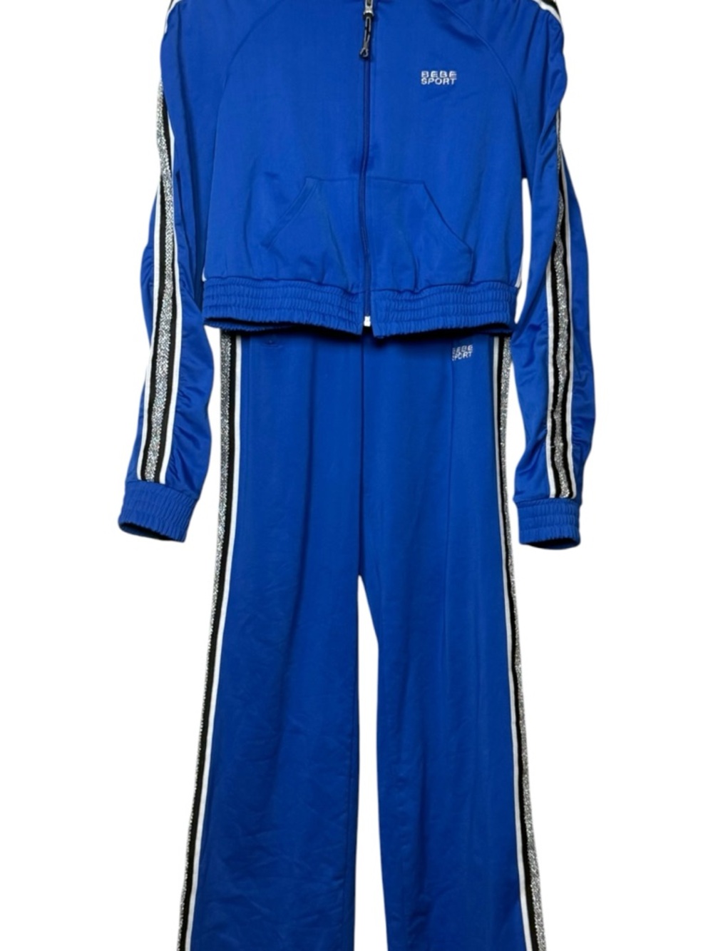 bebe SPORT Royal Blue Two-Piece Track Set